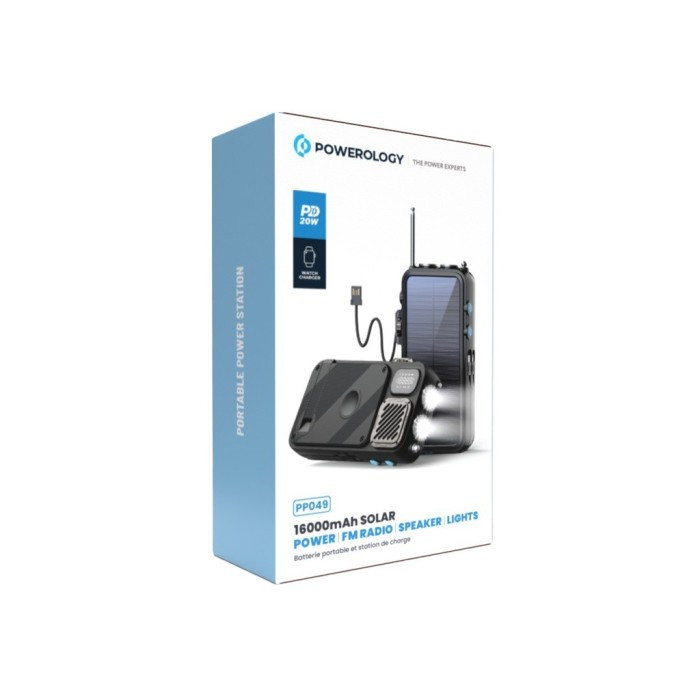 پاوربانک خورشیدی پاورولوژی